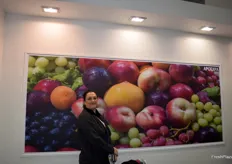 Esther Gómez, de la empresa murciana Frutas Esther, productora de uva de mesa, fruta de hueso y fresa. 